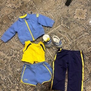 American Girl 2 in 1 Running Set